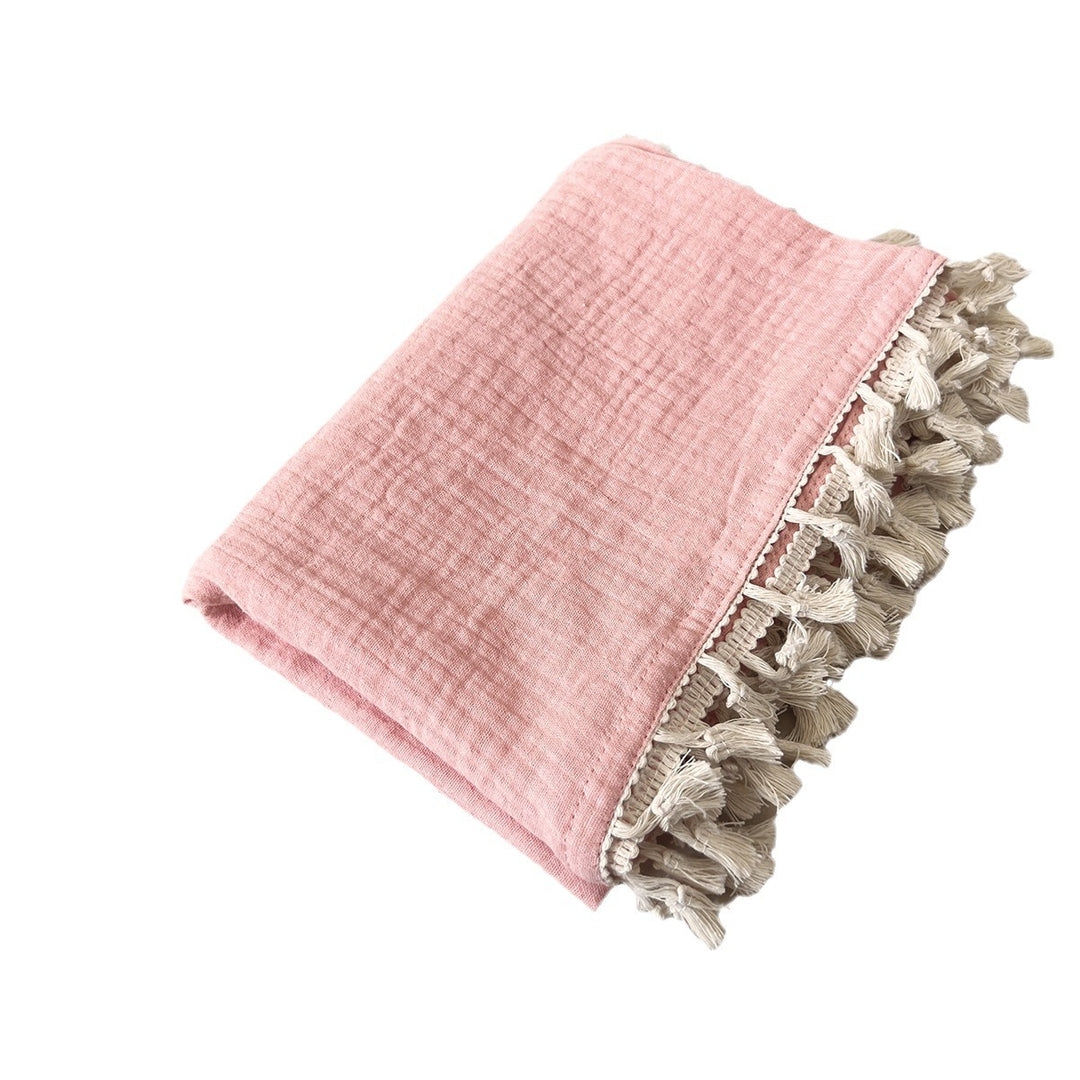 Elegant Cotton Throw Blanket Stornfield