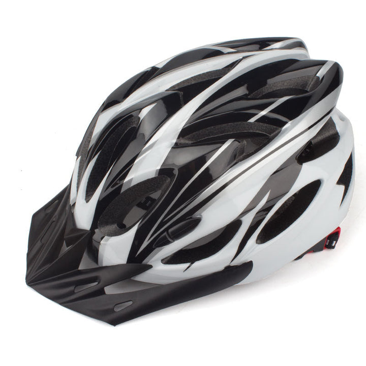 ventilated lightweight road cycling helmet with adjustable visor and micro dial fit Stornfield
