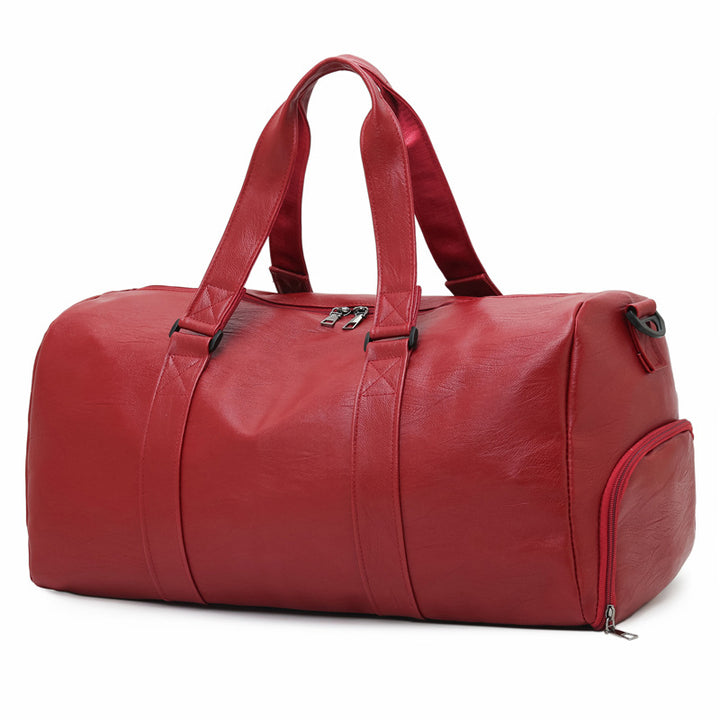 Premium Leather Travel Duffle Bag Stornfield