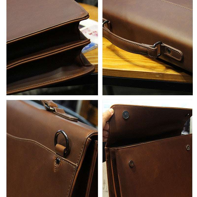 Briefcase Made of High-Quality Synthetic Leather Stornfield