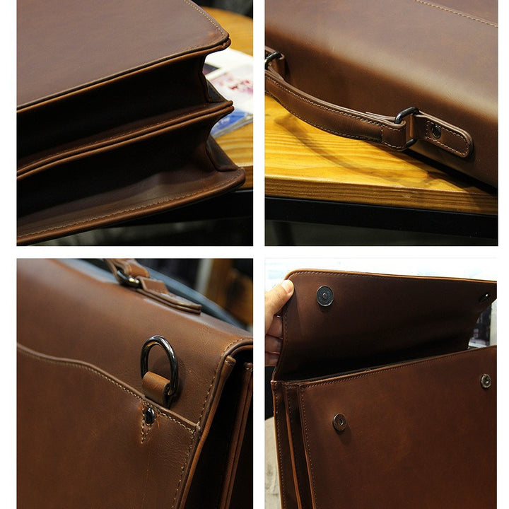 Briefcase Made of High-Quality Synthetic Leather Stornfield
