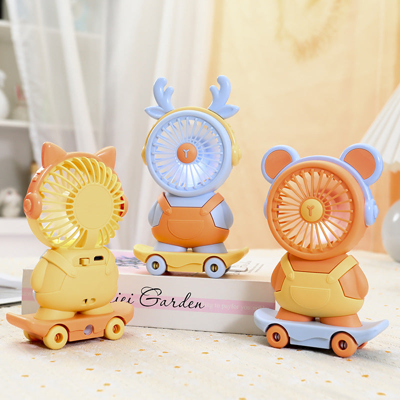 Women Portable Handheld Fan in Creative Animal Design Stornfield