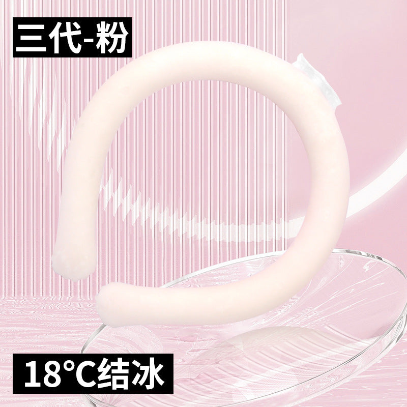 Women's flexible silicone LED neck light for hands-free reading and sports Stornfield