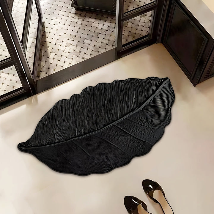 Leaf-Shaped Bathroom Mat