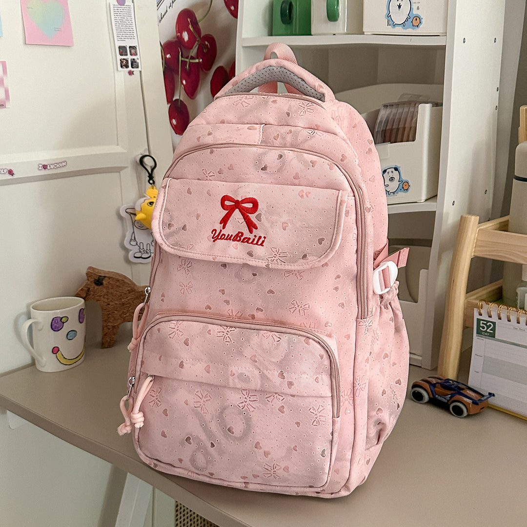 Playful Illustrated Graphic Backpack Stornfield