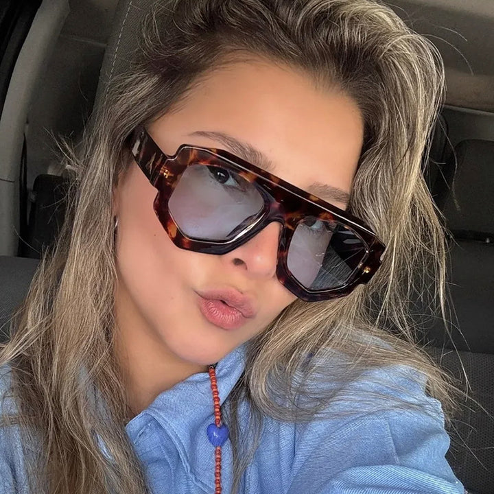 Women's fashionable hexagonal sunglasses Stornfield