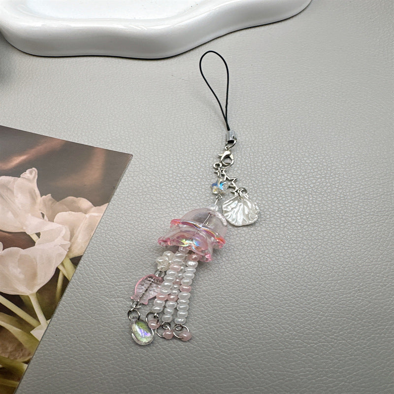 Decorative Jellyfish Charm Phone Strap Stornfield
