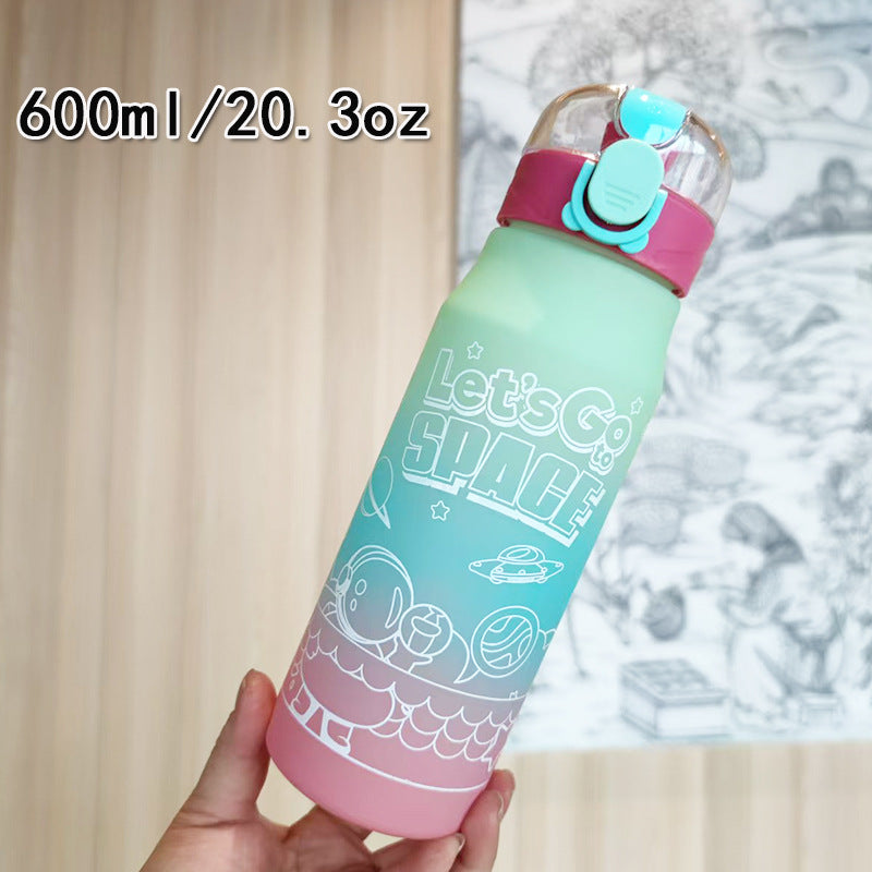 Ladies creative water bottle in space design Stornfield