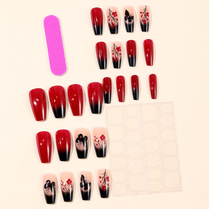 Artistic Ombre Nail Art Extensions Stornfield
