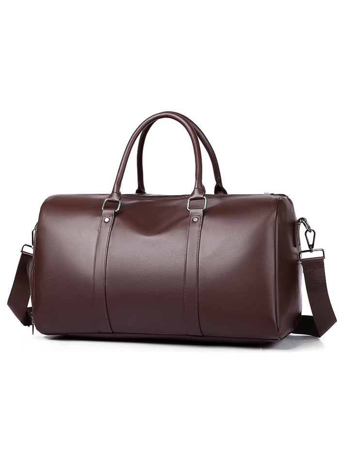 Stylish leather travel bag Stornfield
