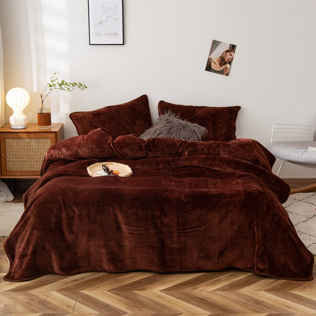 Ladies cozy microfiber blanket Stornfield