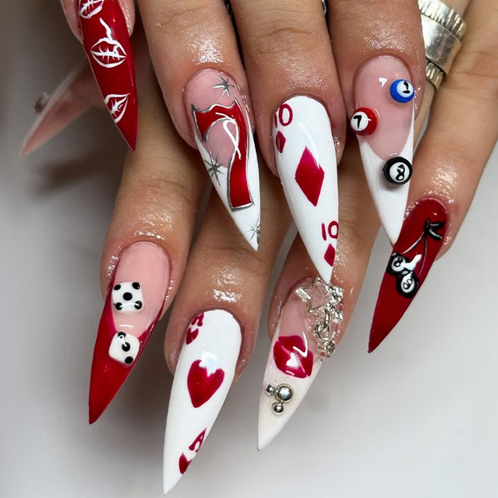 Creative Nail Art Set with Mixed Motifs Stornfield