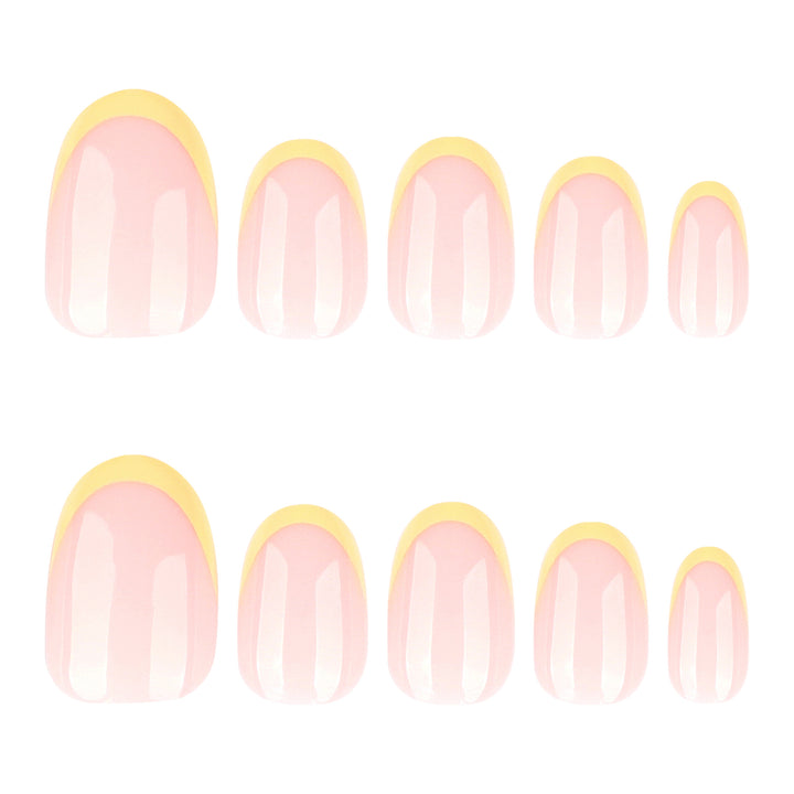 Elegant Nail Art in Modern French Tip Design Stornfield
