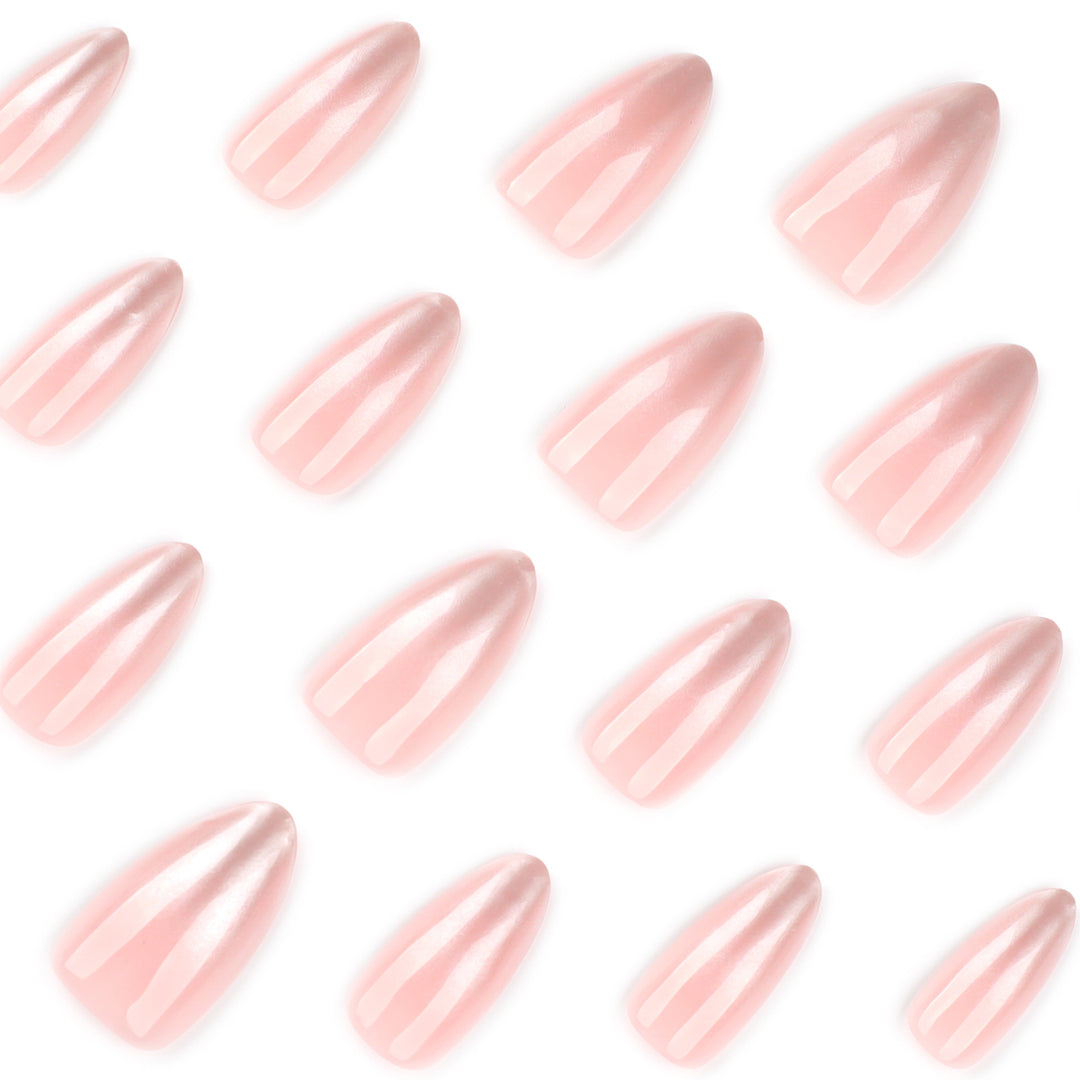 Exquisite Nail Extensions with Elegant Gradient and Glossy Tips Stornfield