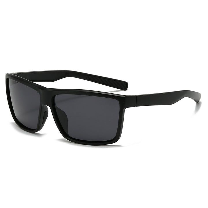 Men's sporty sunglasses with highly reflective lenses and elastic frame Stornfield