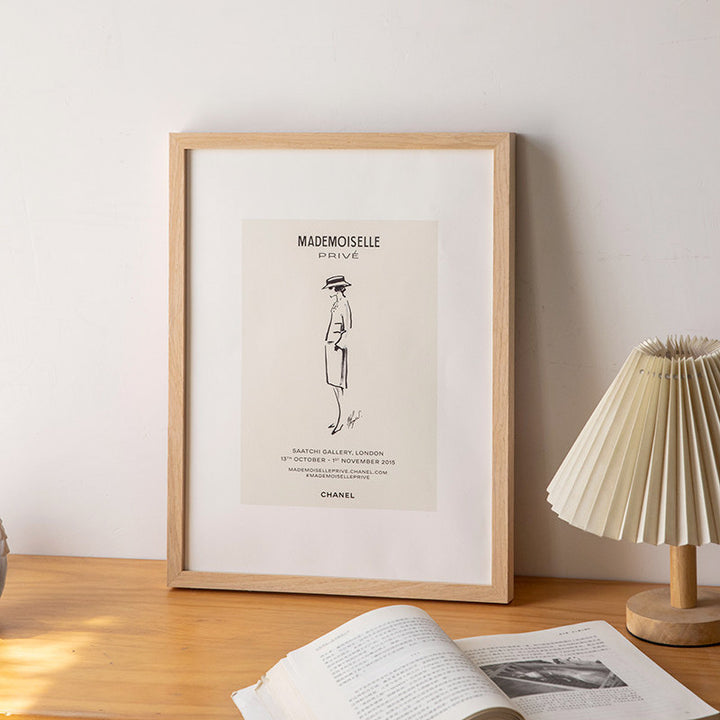 Decorative Framed Fashion Art Print