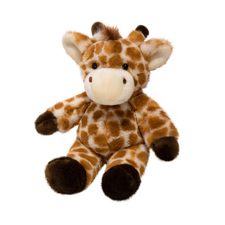 Plush Cow Cuddle Companion with Soft Faux-Fur, Embroidered Face & Huggable Snout Stornfield