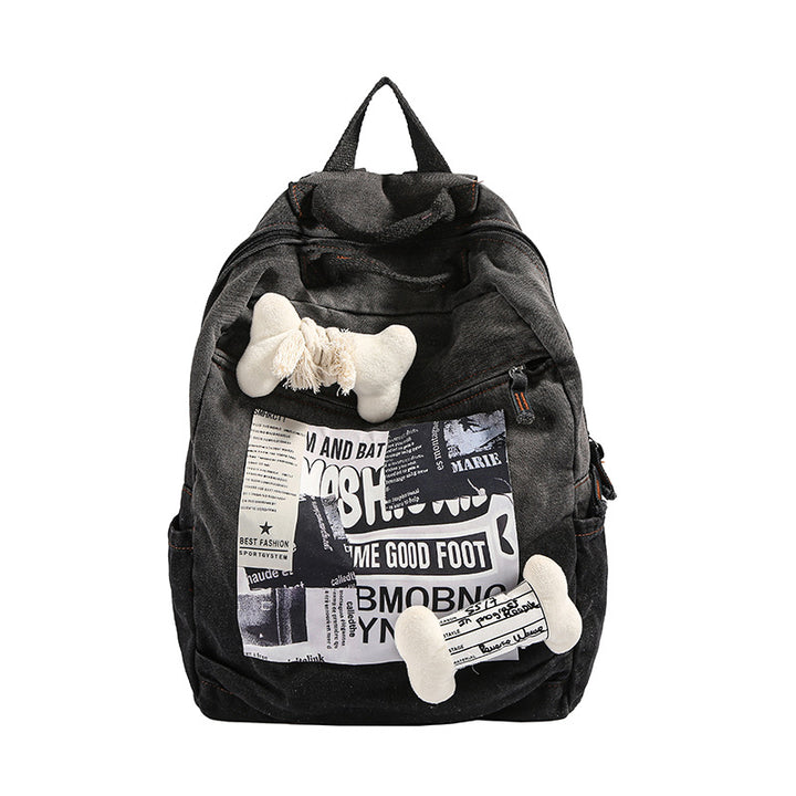 Trendy Graphic Student Backpack Stornfield