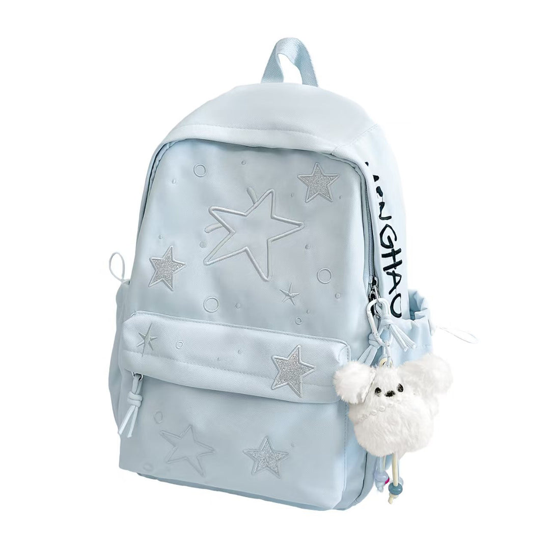 Star-Embroidered Lightweight Backpack Stornfield