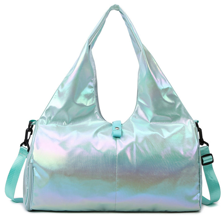 Iridescent Multi-Pocket Travel Tote Bag Stornfield