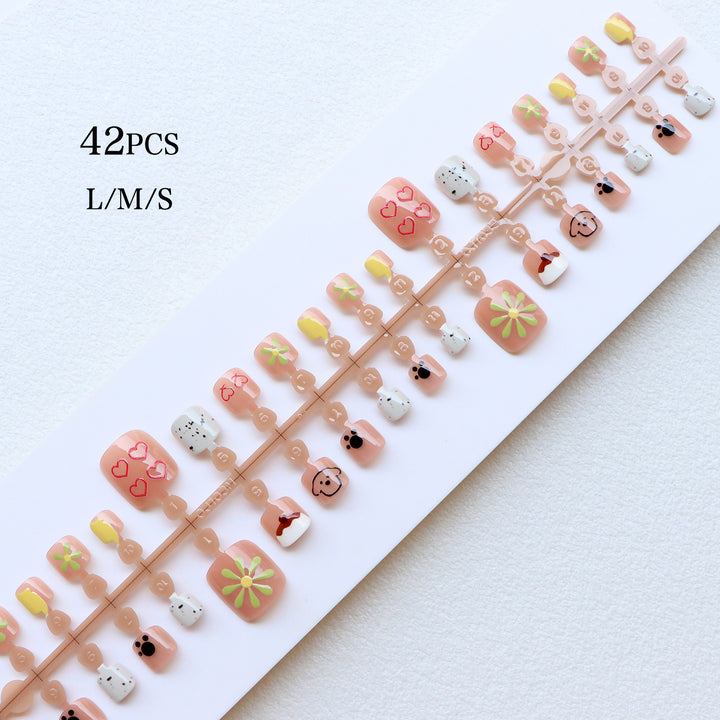 Artistic Themed Press-On Nail Collection Stornfield
