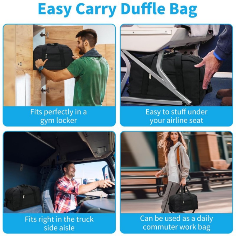 Spacious Travel Duffel Bag Stornfield