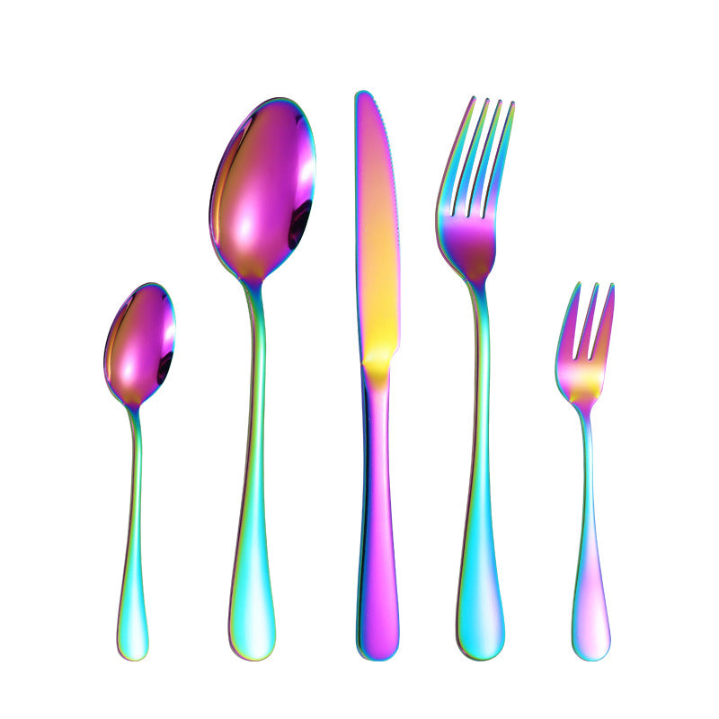 Elegant stainless steel cutlery set with ergonomic handle Stornfield