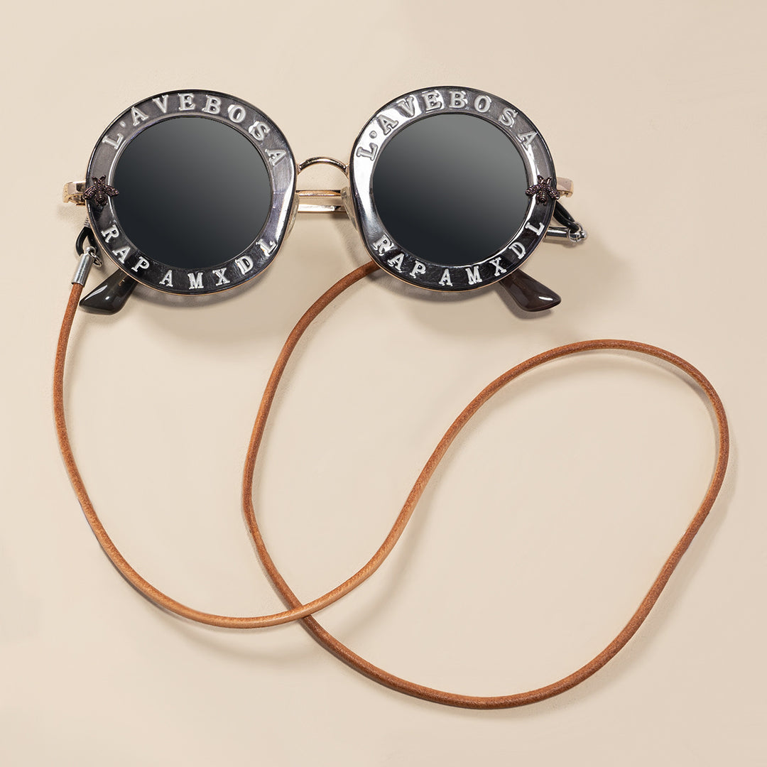 Durable Faux Leather Eyewear Retainer Stornfield
