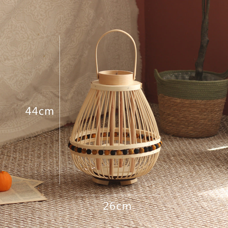 Handcrafted lantern made from natural materials Stornfield