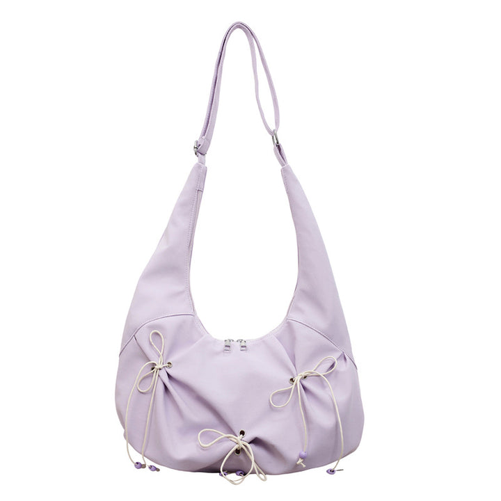 Fashionable Soft Fabric Slouchy Shoulder Bag