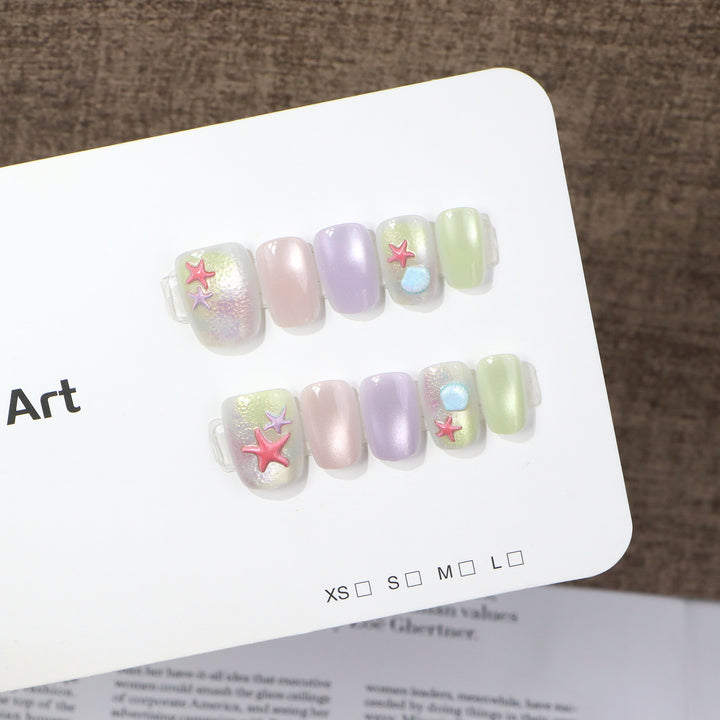 Ocean-Themed Nail Art Set Stornfield