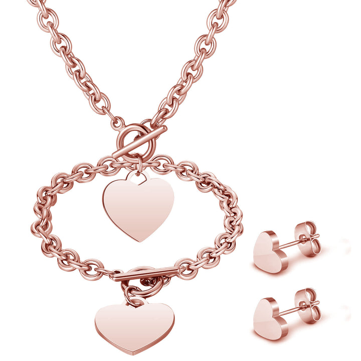 Heart-Inspired Jewelry Set Stornfield