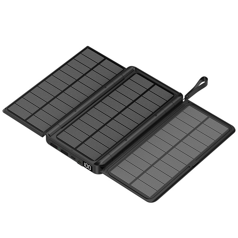 Portable Solar Power Bank with Multifunctional Charging Function Stornfield