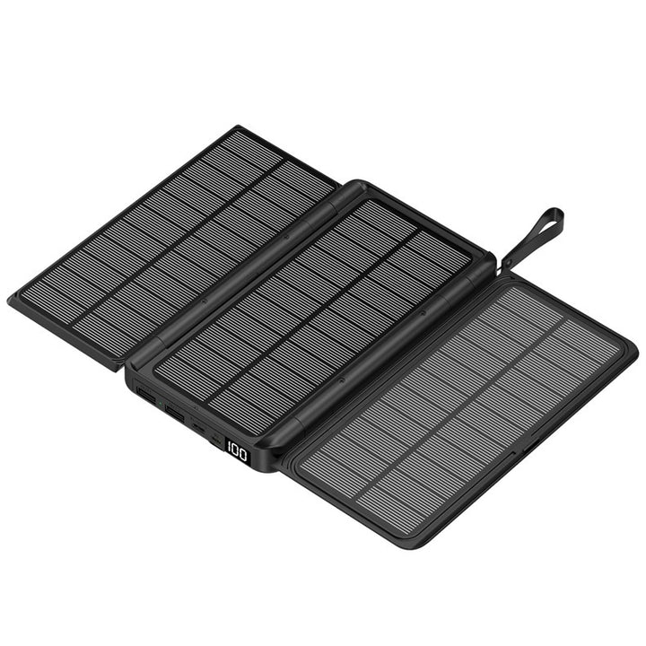 Portable Solar Power Bank with Multifunctional Charging Function Stornfield