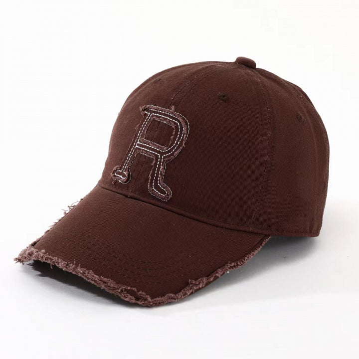 Women's Distressed Embroidered Baseball Cap Stornfield