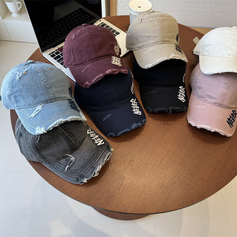 Unisex Distressed Graphic Baseball Cap Stornfield