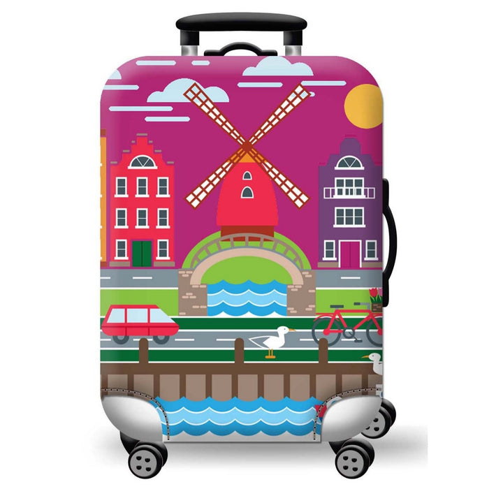 Geometric Travel Hard Shell Suitcase Stornfield