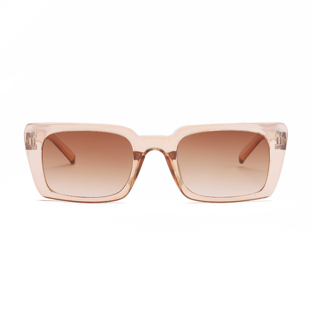 Women square sunglasses with animal print Stornfield