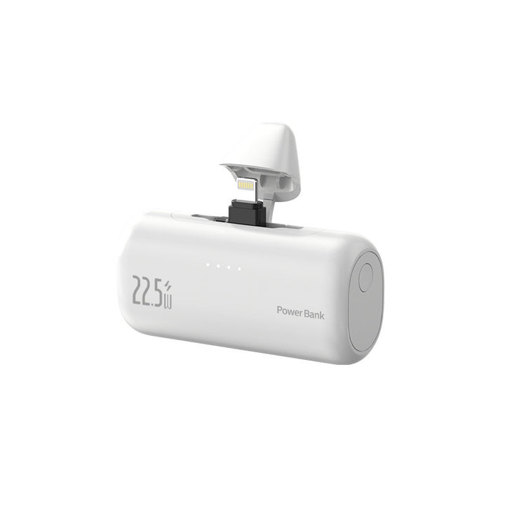 Compact power bank with integrated charging adapter Stornfield
