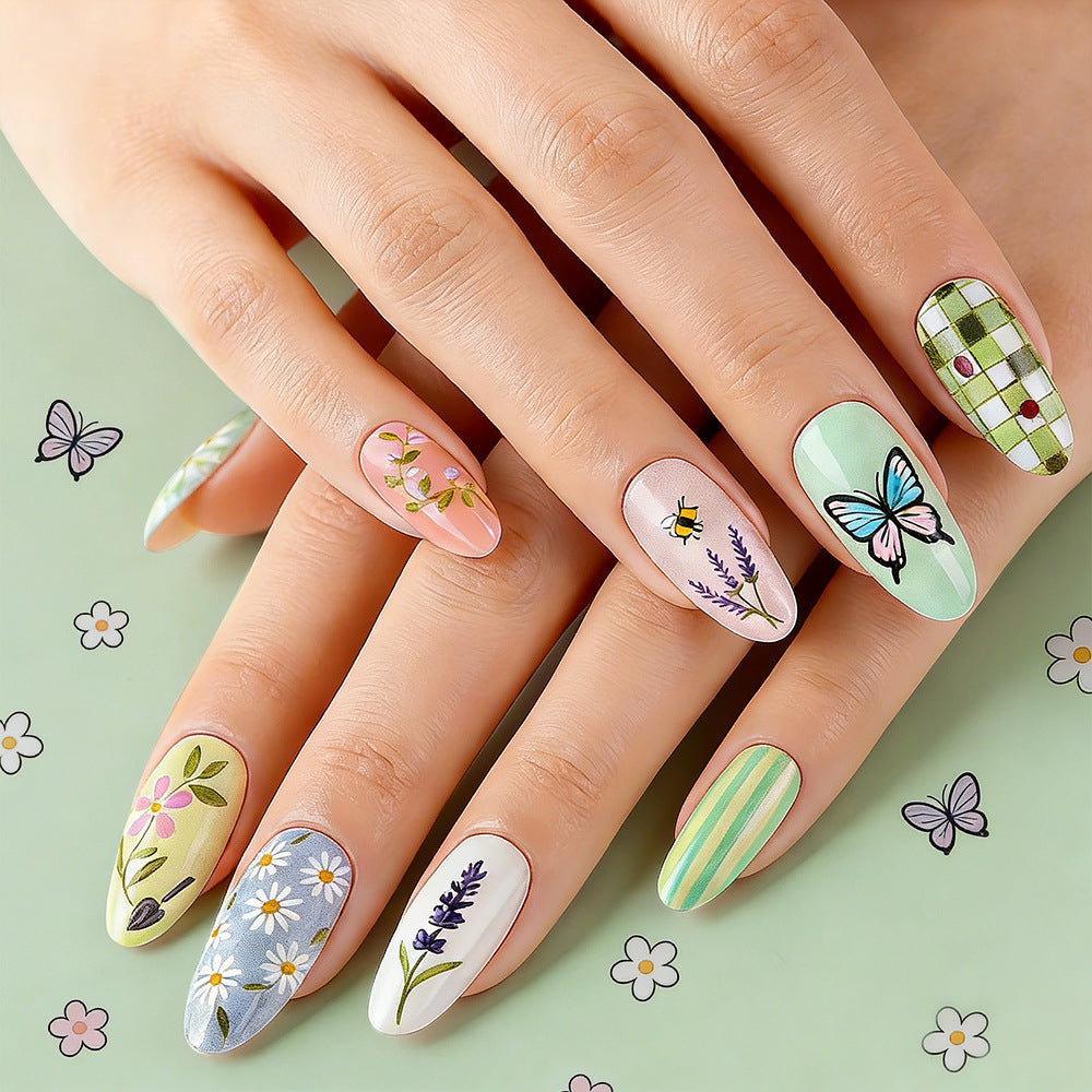 Artistic Floral Nail Art Stornfield 1787542804