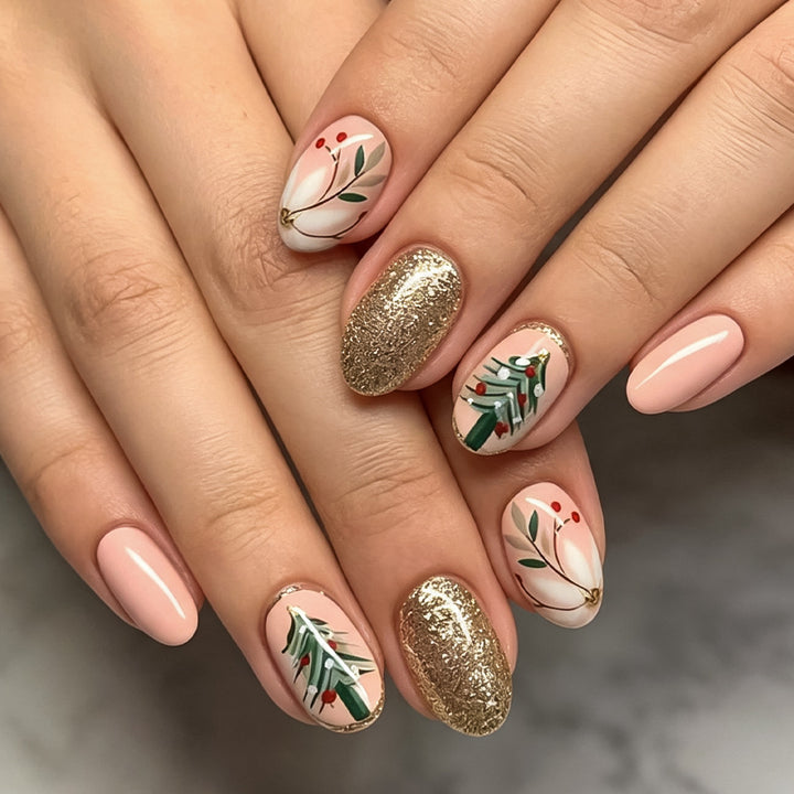 Holiday-Themed Nail Art Set Stornfield