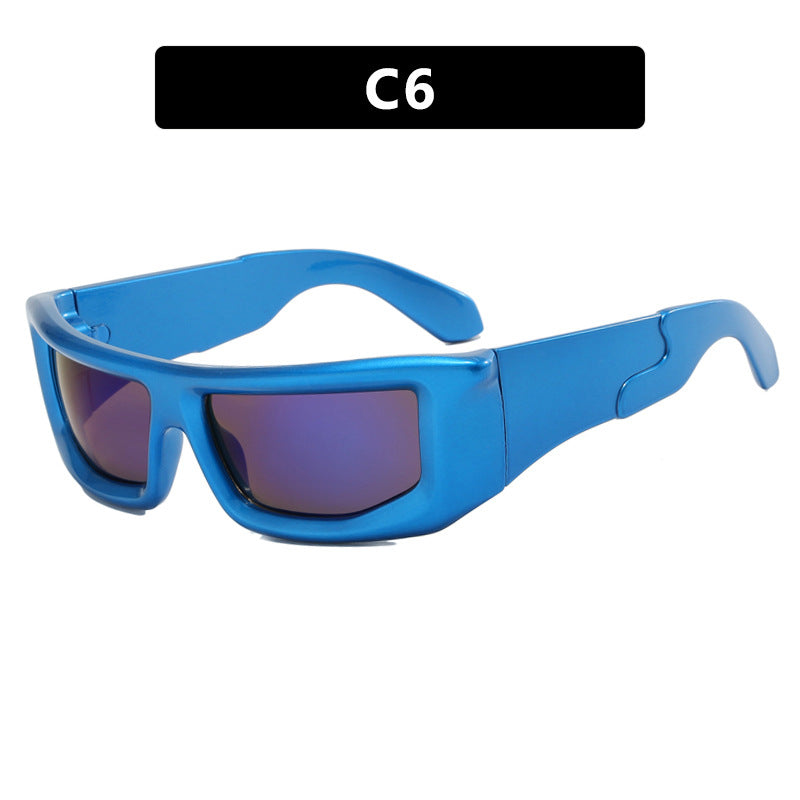 Women's sporty sunglasses with wide frame and polarized lenses Stornfield