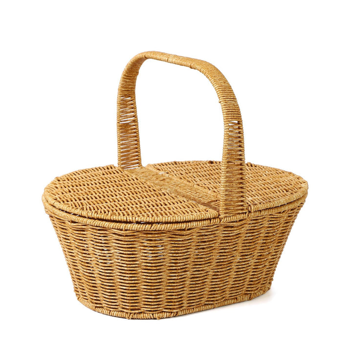 Women braided picnic basket Stornfield