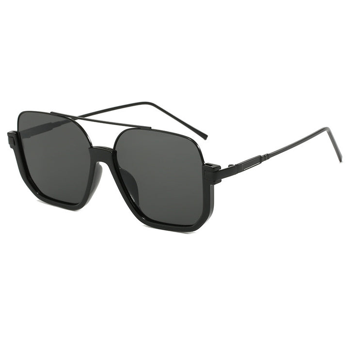 Women's Fashion Sunglasses with Curved Metal Frame and UV Protection Stornfield