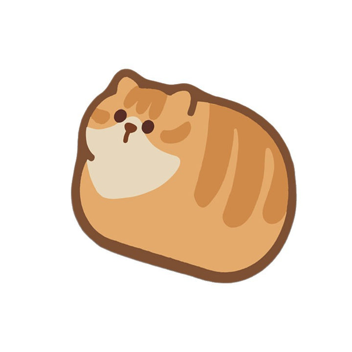 Cartoon Cat Themed Mouse Pad