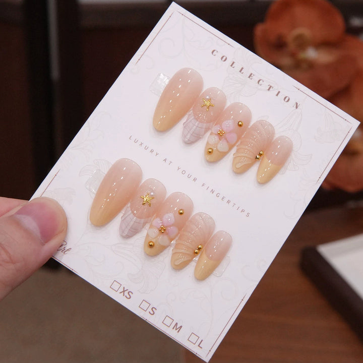 Luxury Floral Nail Enhancements