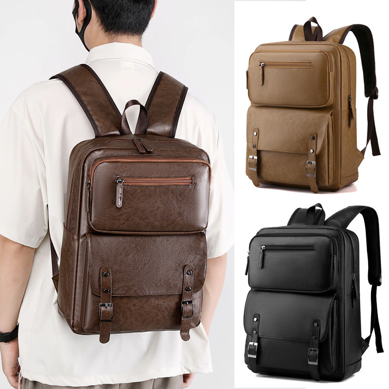 Vintage Leather Rucksack