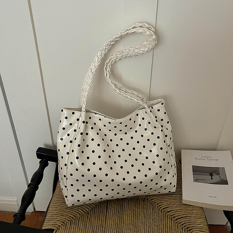 Polka Dot Patterned Handbag