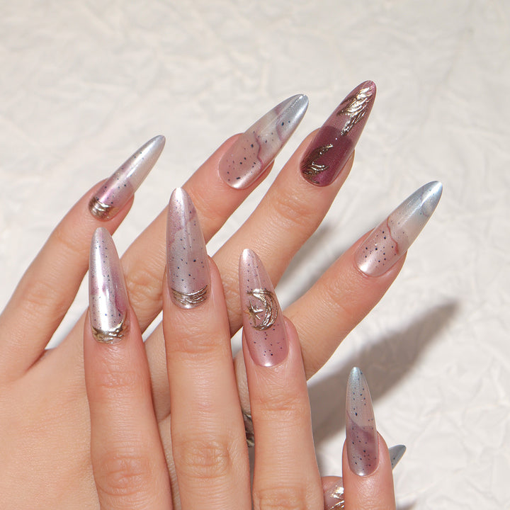 Sculpted Stiletto Nail Extensions Stornfield