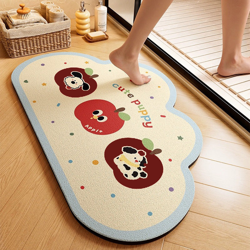 Cute Animal-Themed Memory Foam Bath Mat Stornfield